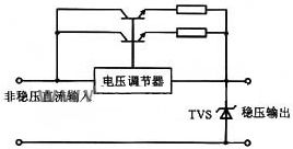 TVS瞬變二極管保護直流穩壓電源